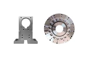 精密鉆孔盤類零件CNC銑床加工軍工機械設備行業(yè)